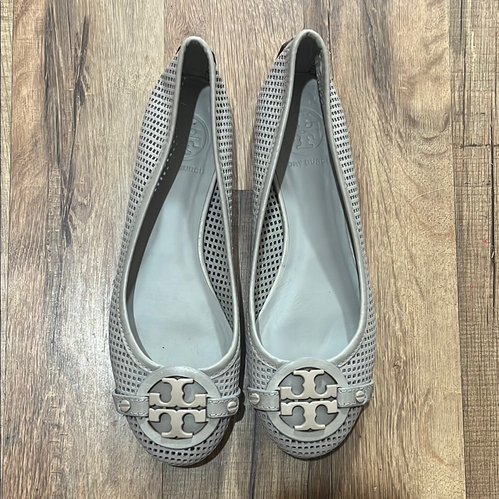 Tory Burch Grey Women's Flats